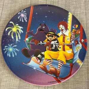 McDonald’s Vintage Plate 1993. Never used!
